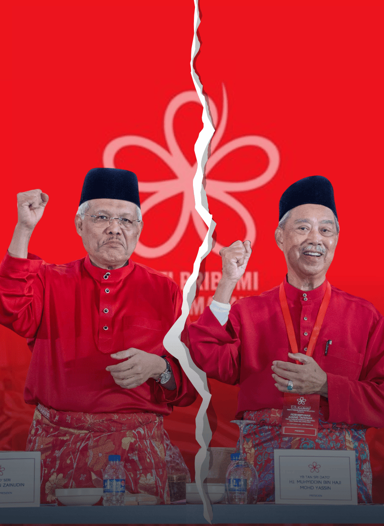 hamzah zainudin muhyiddin yassin bersatu crisis