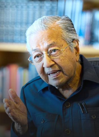 mahathir on lumi