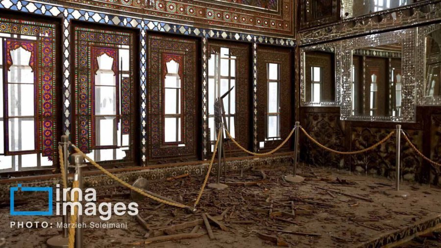 战火波及　伊朗历史遗址博物馆毁损