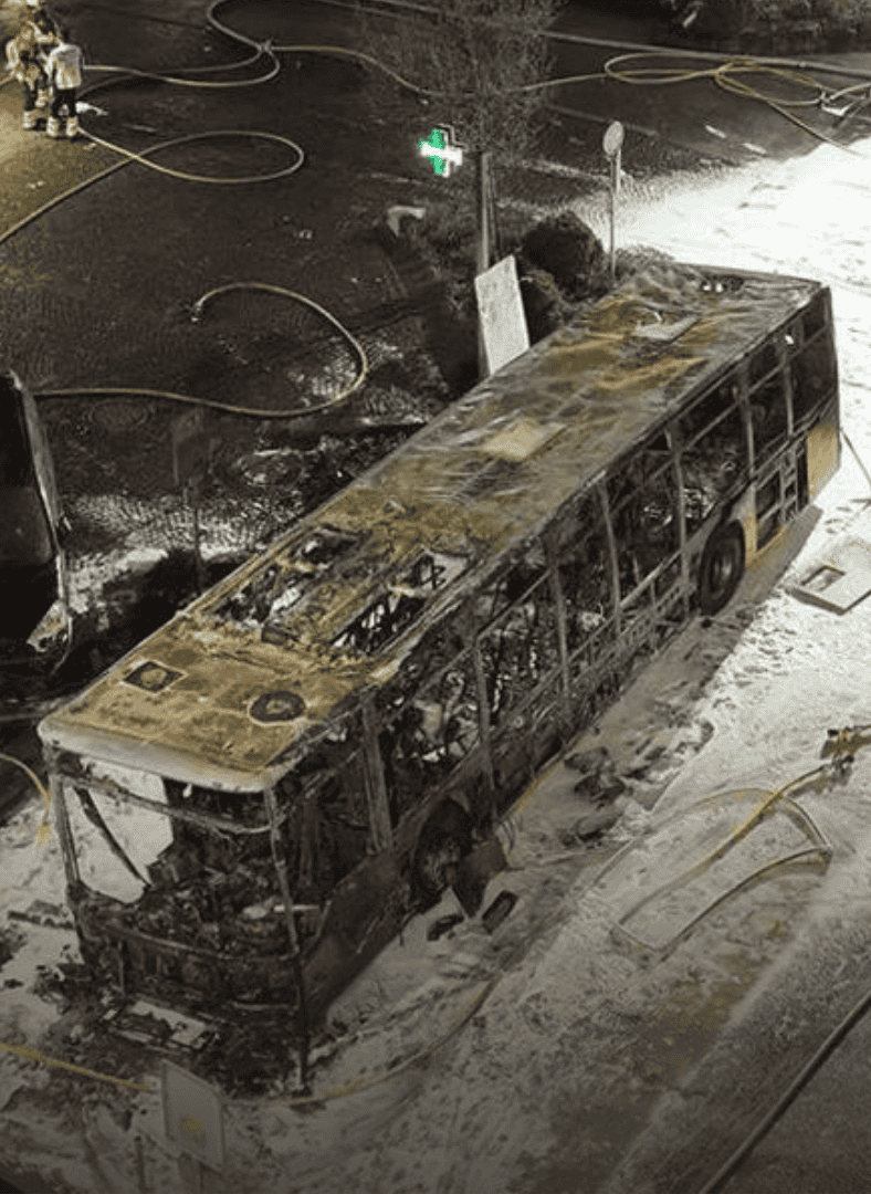 swiss bus fire 6 dead investigation arson switzerland march 2026