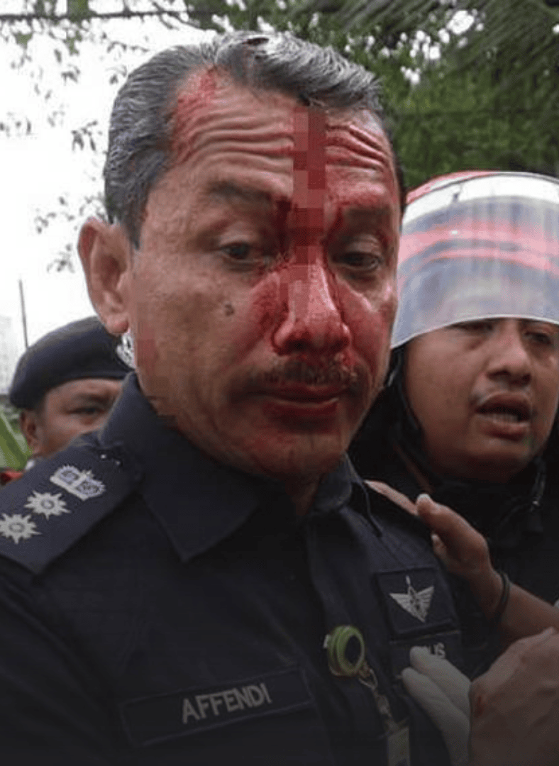 kampung sungai baru residents protest