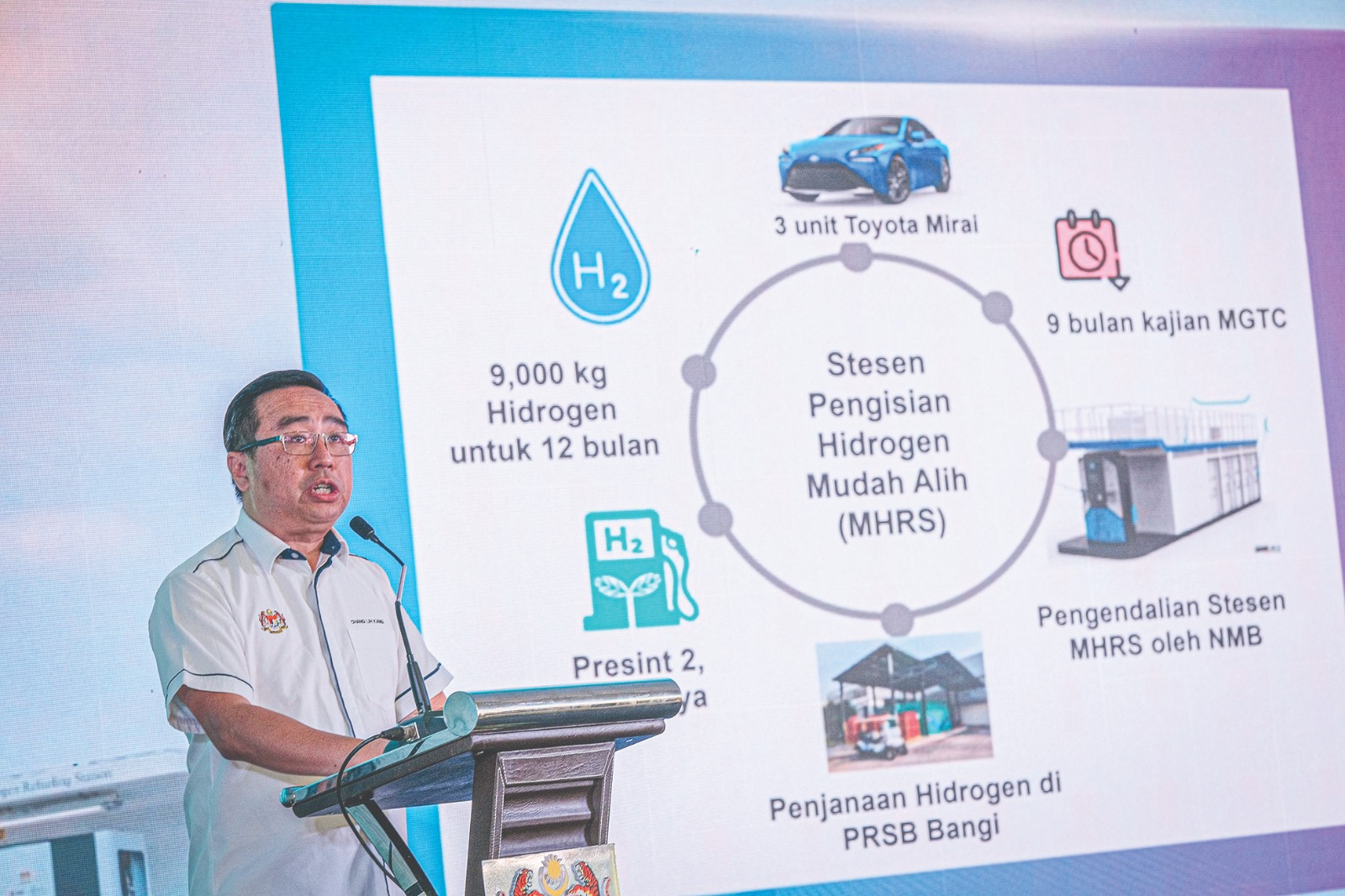 Stesen pengisian hidrogen mudah alih inovasi sektor tenaga bersih