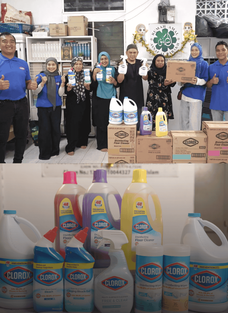 ohkasih clorox kebersihan membawa keberkatan mac 2026