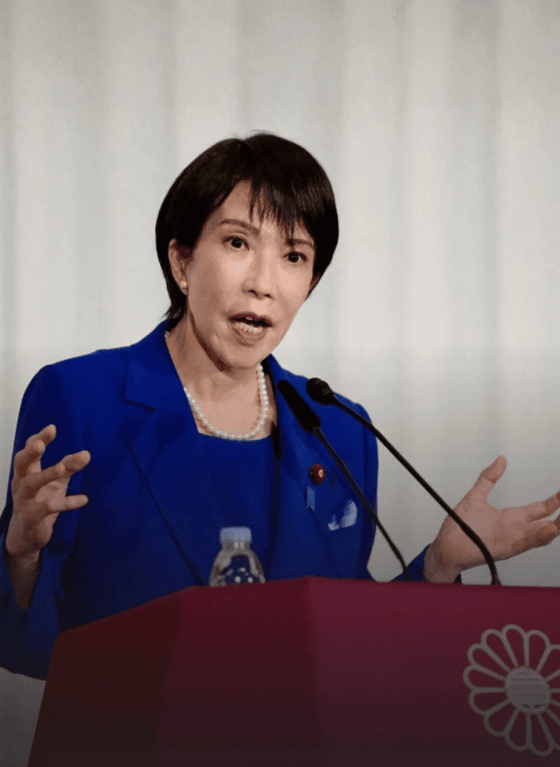 sanae takaichi first female prime minister japan