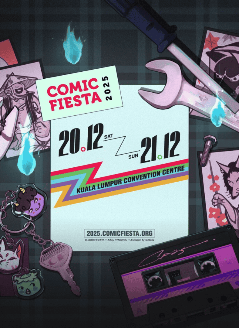 comic fiesta 2025 klcc kuala lumpur december