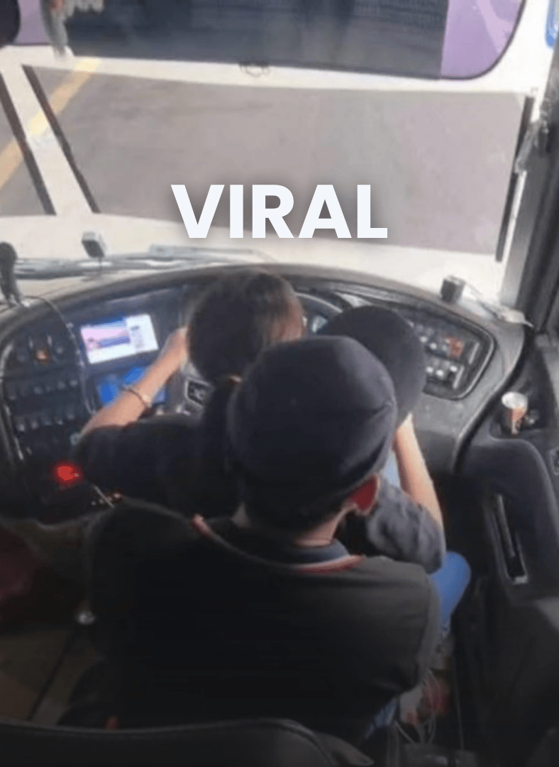 express bus driver viral april 2026