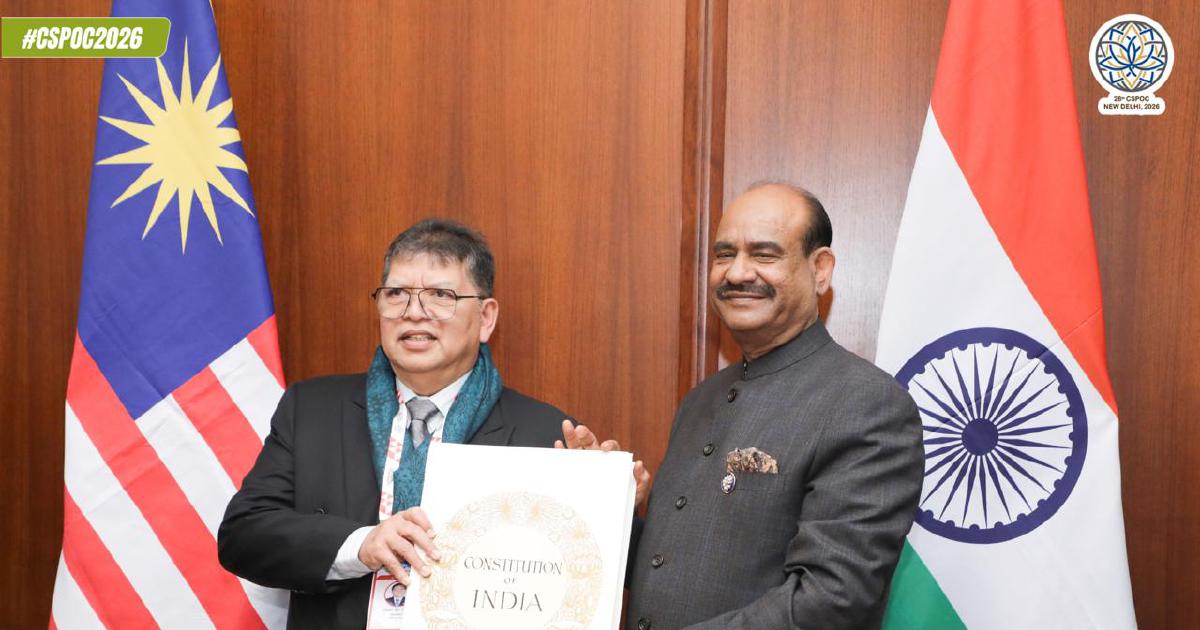 Dewan Rakyat speaker confers with Indian counterpart about areas of cooperation