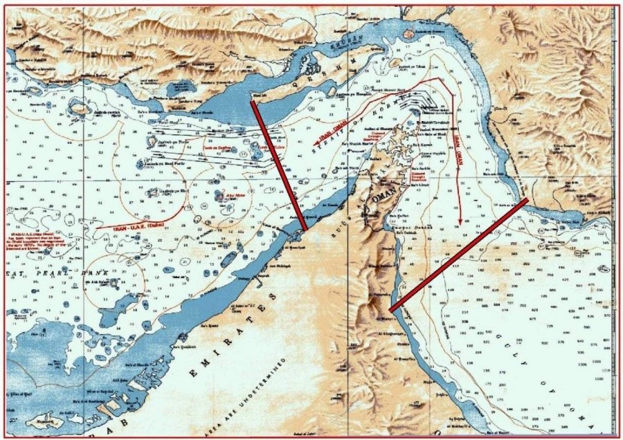伊朗革命卫队发布霍峡新管控地图