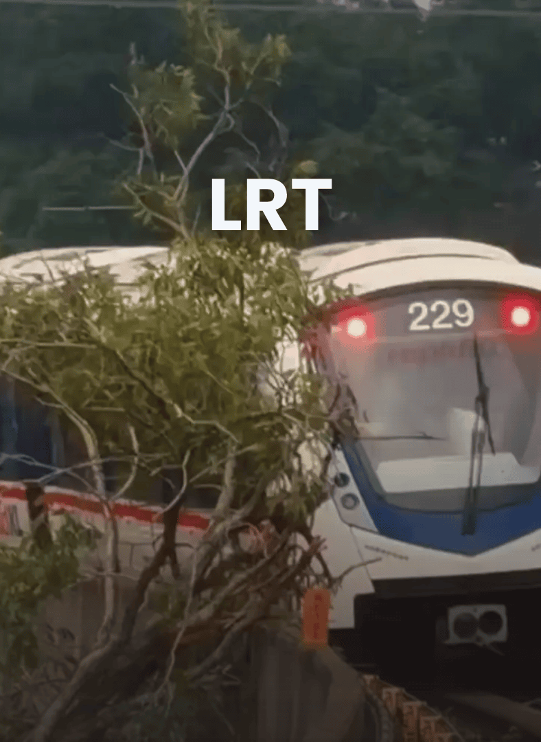 kelana jaya lrt disruption fallen tree april 2026