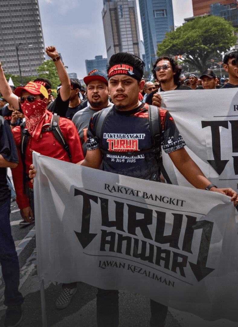 turun anwar rally 26 july 2025 dataran merdeka pas