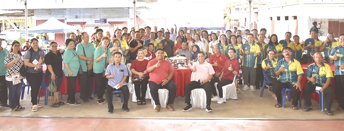 Christmas cheer for 61 churches in Melalap